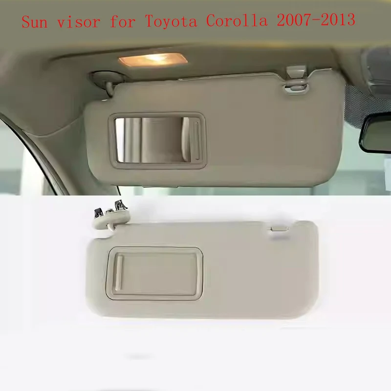 

Car accessories car sun visor for Toyota Corolla 2007 2008 2009 2010 2011 2012 2013 Car Inner Sunvisor Sun Visor