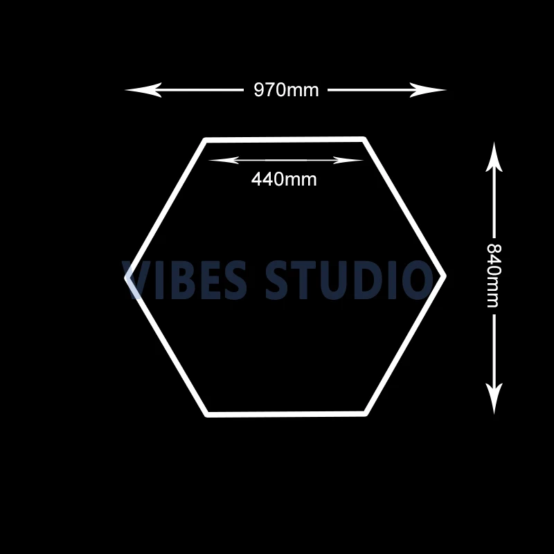 Garage Hexagon LED-licht 50000H 6500K Ultra helder voor Home Gym Kapperszaak Auto Detaillering Bar Kelder Workshop Plafondverlichting