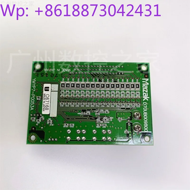 New Mazak system numerical control D70UB009800 original IO board circuit board YMYP7-P0053A 1pcs