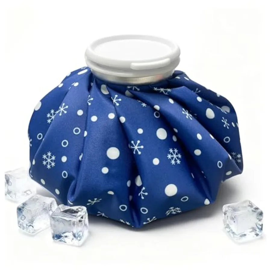 

Reusable Ice Pack for juries and Pa Relief, Snowflake Design Hot and Cold Therapy Pack, Leak-Proof Ice Bag for Muscle, Jot Pa a