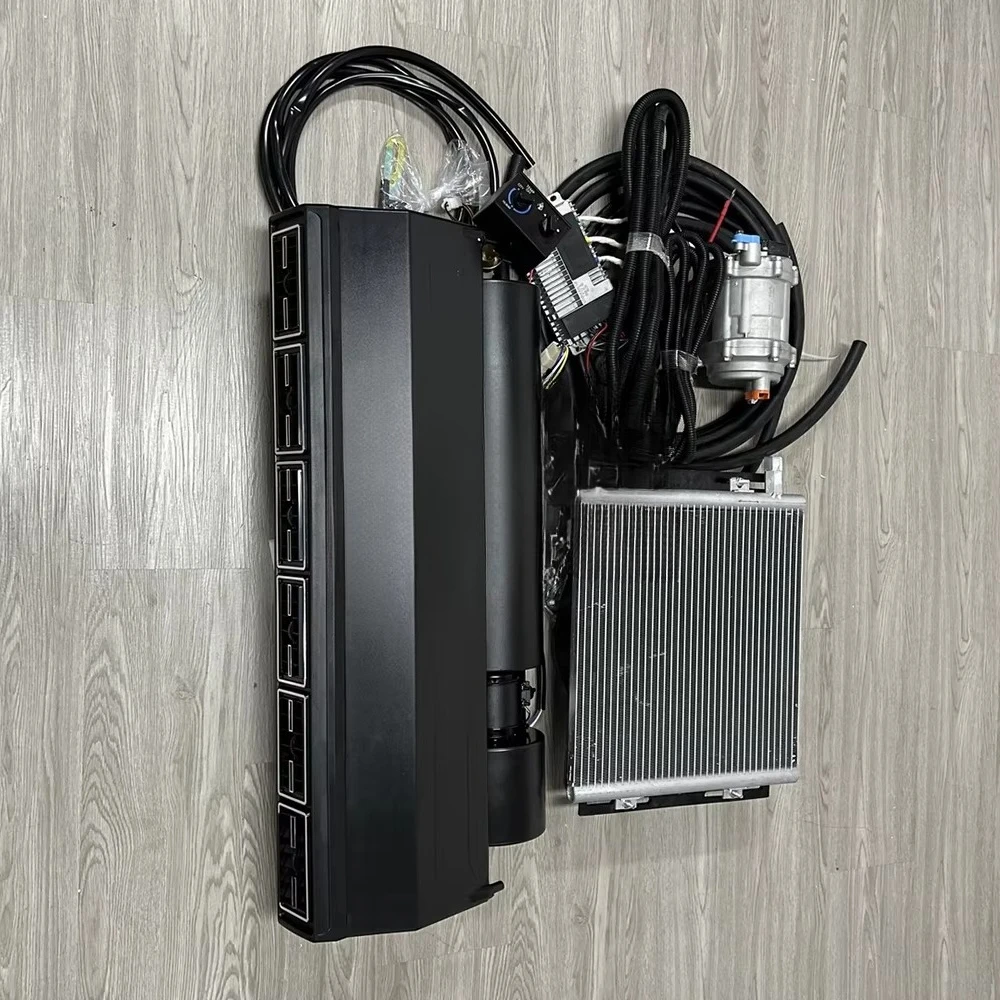Integrated Air Parking Air Conditioner Suitable for RV RV Mini Bus Heavy Duty Car Only Cooling Caravan