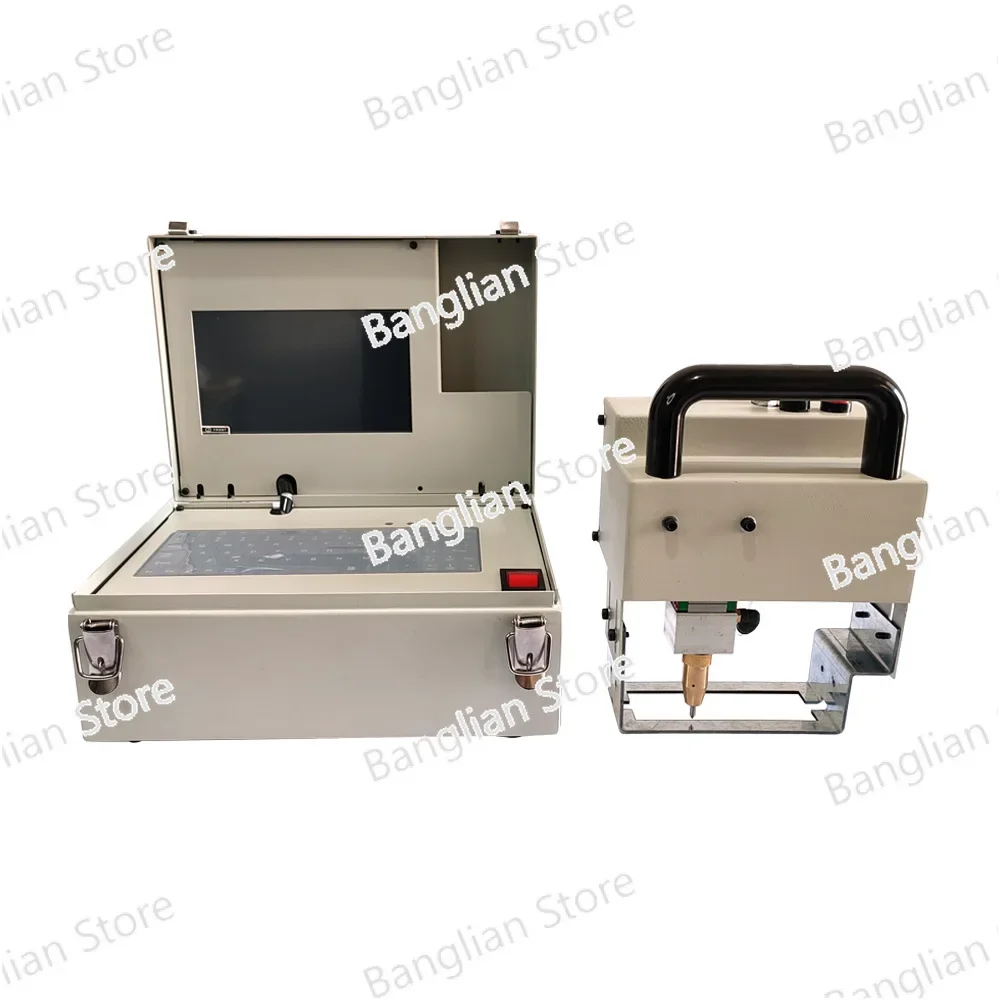 Portable Engraving Hand-held Pneumatic Electric Pneumatic Marking Machine 125x30 180x90 140x40mm for Metal Parts Nameplate