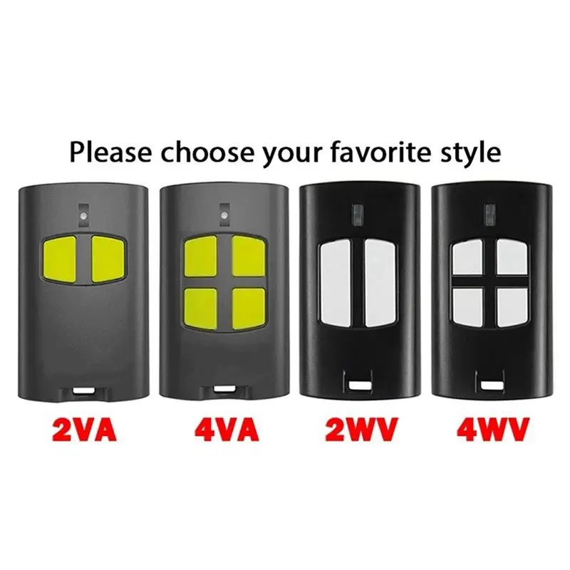 A42Z-Remote Control For To.GO Series Garage Door Opener 433.92Mhz Rolling Code Handheld Launch