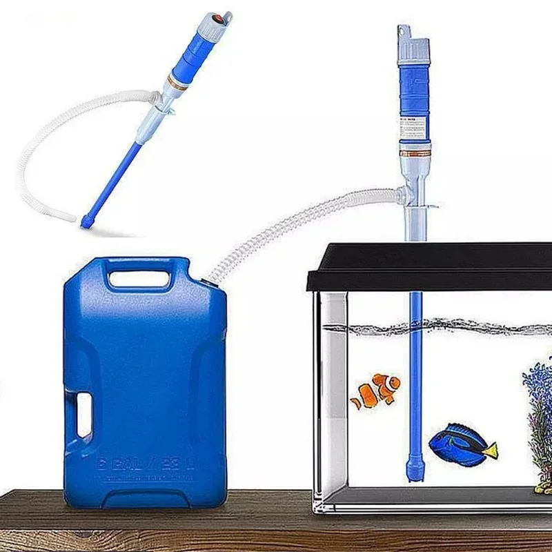 Electric Liquid Fuel Transfer Siphon Pump Powered Liquid Transfer Siphon Pump Portable For Fuel Oil Water Gas Fish Tank