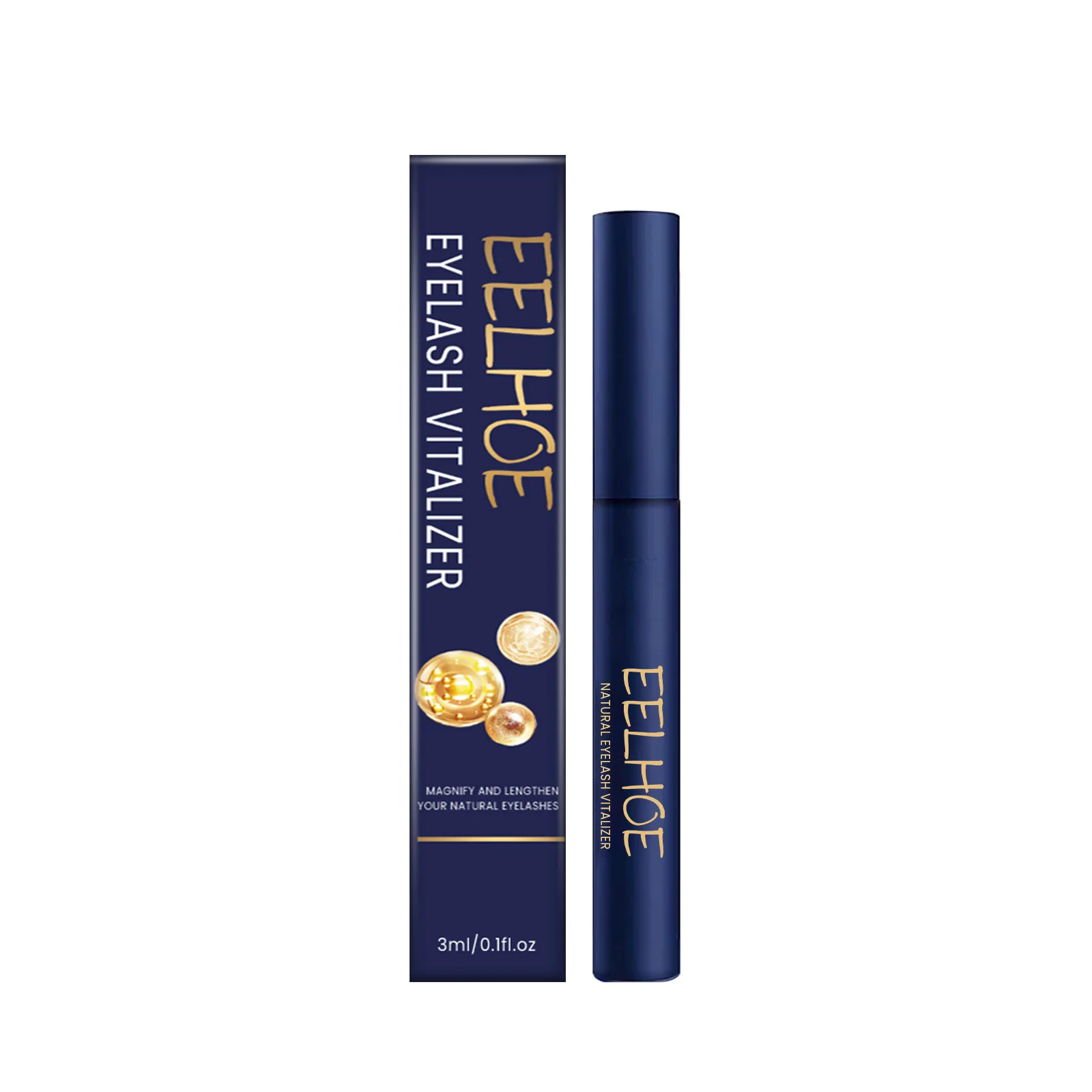 EELHOE Eyelash Growth Serum – Lengthening Eyelashes Thickens Lashes & Brows - Nourishing Liquid for Fuller Eyelash Extensions