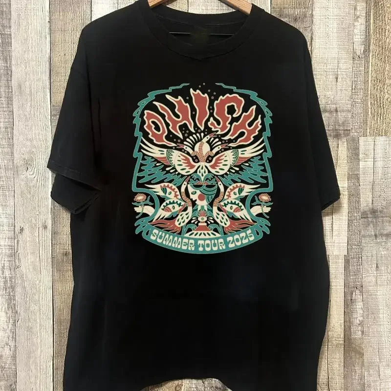 Phish New 2025 Summer Tour T Shirt All Size Bt400