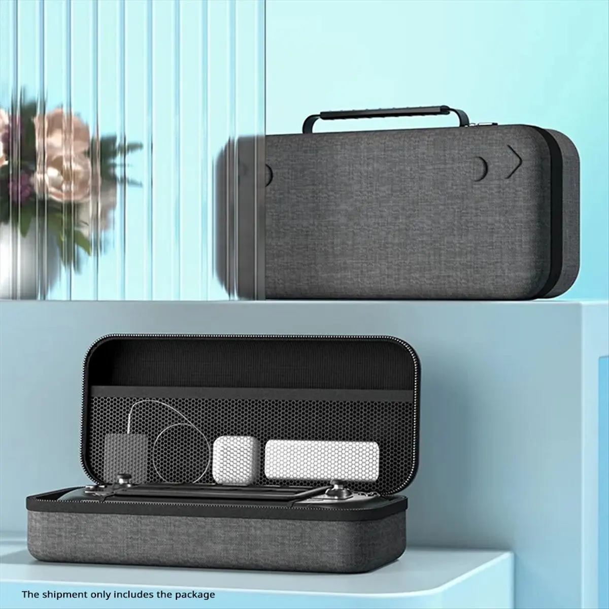 618 Mega Sale-Portable Carrying Bag for EVA Hard Shockproof Travel Protective Case Storage Bag for Accessories