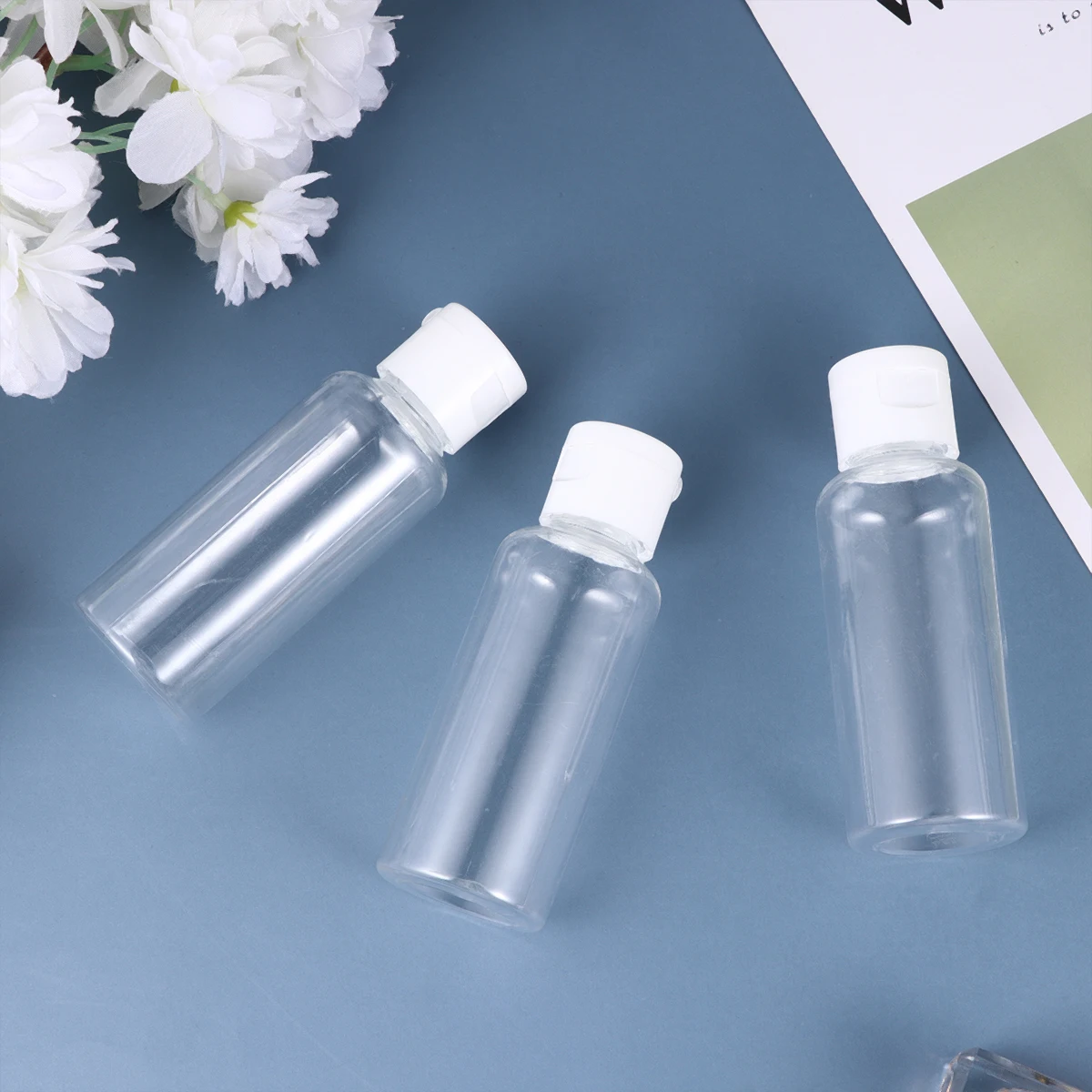 

25Pcs Plastic Bottles 50ml Mini Leakproof Travel Containers for Lotion Makeup Portable Storage