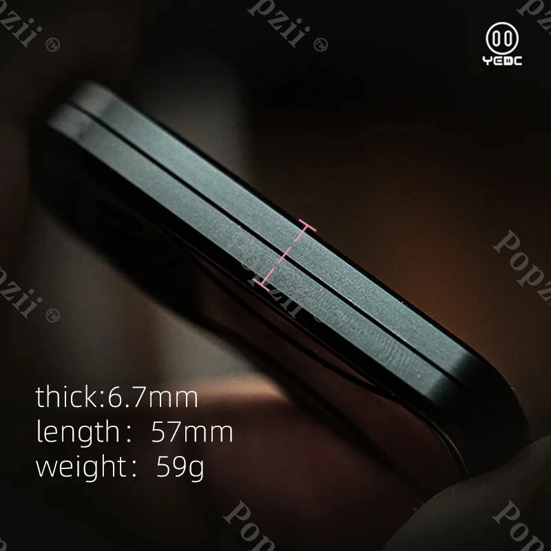 YEDC Stainless Steel Ultra thin Magnet Fidget Slider Fidgeting toys Ultra dense Cool Gadget Stress Relief Gadgets Anxiety Toys