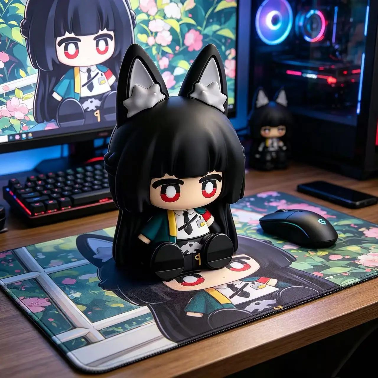 Q-Version Zenless Zone Zero Figur Starseeya Ellen Joe Asaba Yuma Mini-Modell Desktop-Ornamente Spielcharakter-Statue Spielzeug Geschenk – Detail 1