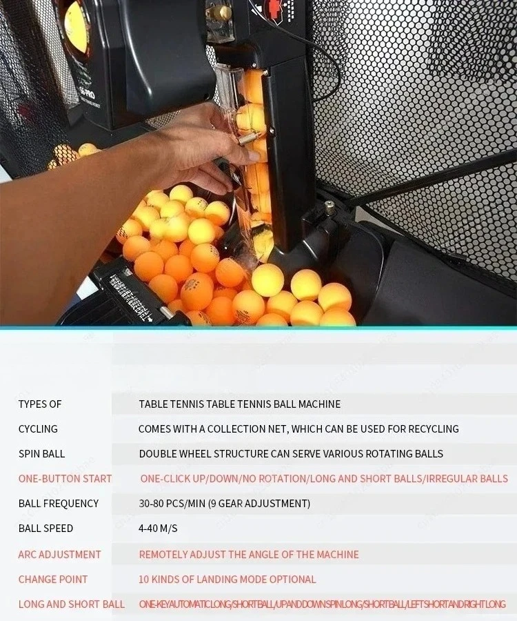 Robot for table tennis serving robot machine Full-automatic programmable table tennis trainer ping pong