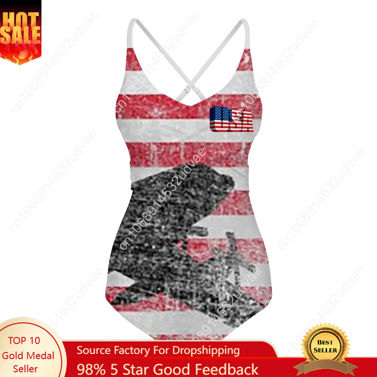 

P-3 Orion Vintage Flag Womens Sling Swimsuits Personalized Sexy Swimwear Pool Party Beach Bikini Summer Customize Bathing Suits