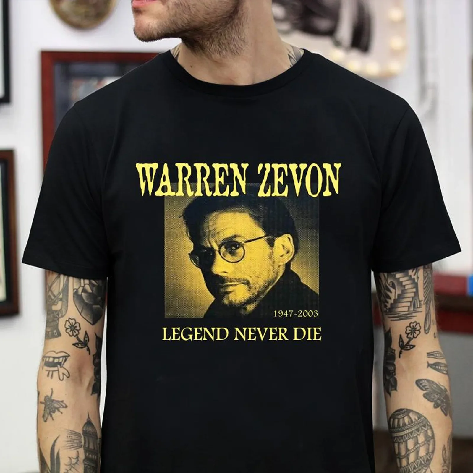 Warren Zevon 1947-2003 Vintage T shirt All Size S-4XL CG530