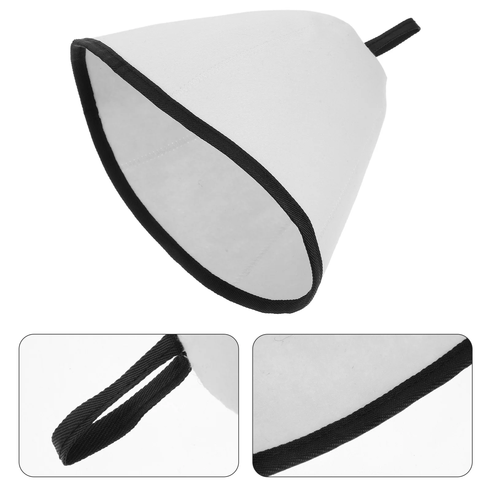 

Portable Felt Sauna Hat Soft Comfortable Bath Hat for Sauna Room Use Protects Head and Eyes from Heat Bathroom Supplies