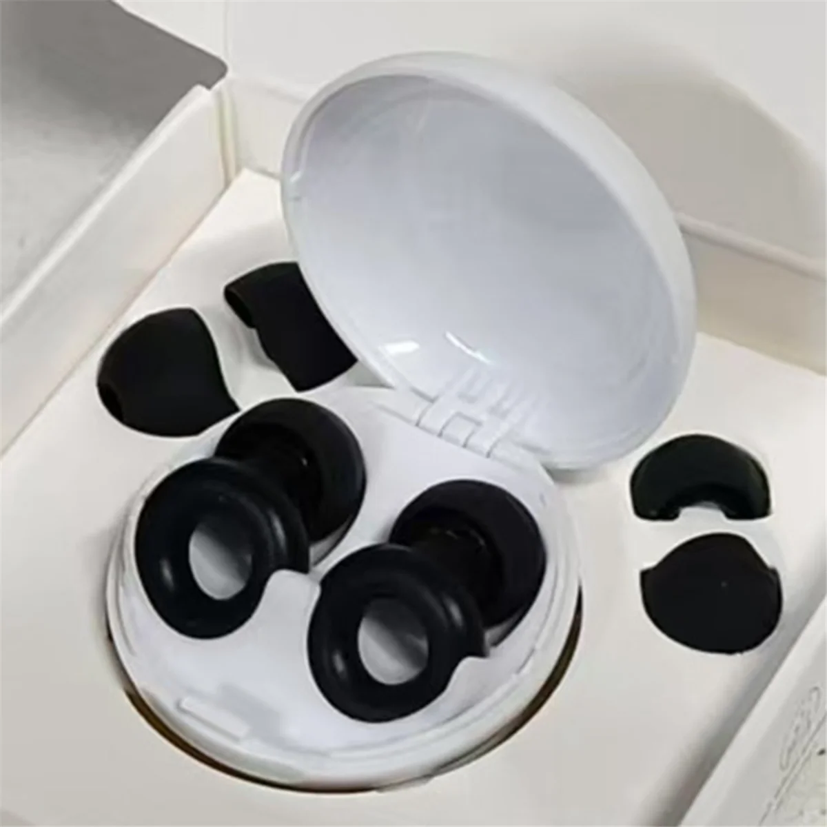 AA87C 8 tapones para los oídos: tapones para los oídos ultralómodos, reutilizables y reductores de ruido, reducción de ruido de 24 dB (SNR)