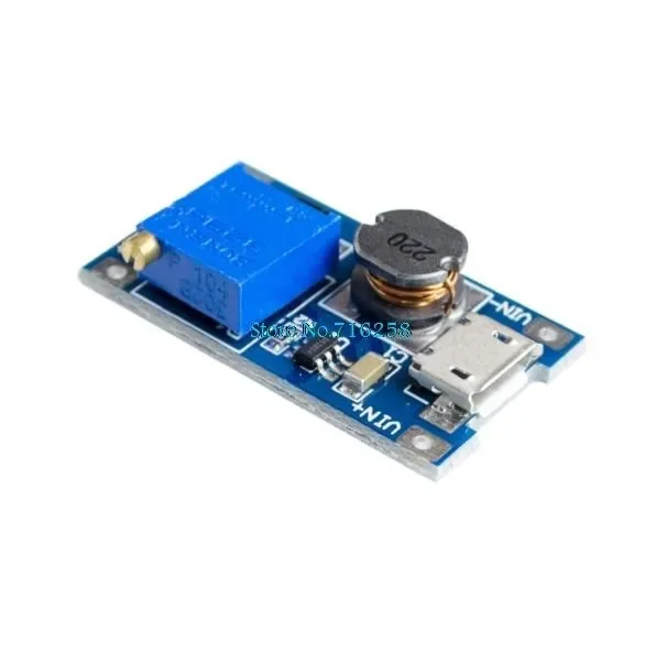 DC DC Step Up Power Supply Booster MT3608 For Replace XL6009 Micro USB 2A Adjustable 2-24V To 28V Step-up Module