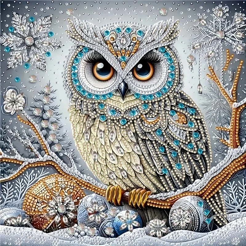 

New 5D Diamond Arts, DIY Bright Diamond Painting Craft, Water Diamond Decorative Painting Cross Stitch Handmade Christmas Gift
