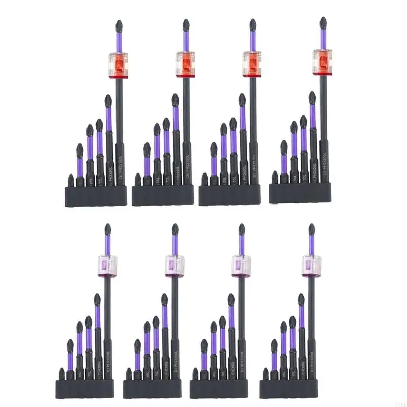 

Impact Bit Set with Screwdriver Bit Enhancement for Screw Stability in Various Repair and Construction Tasks