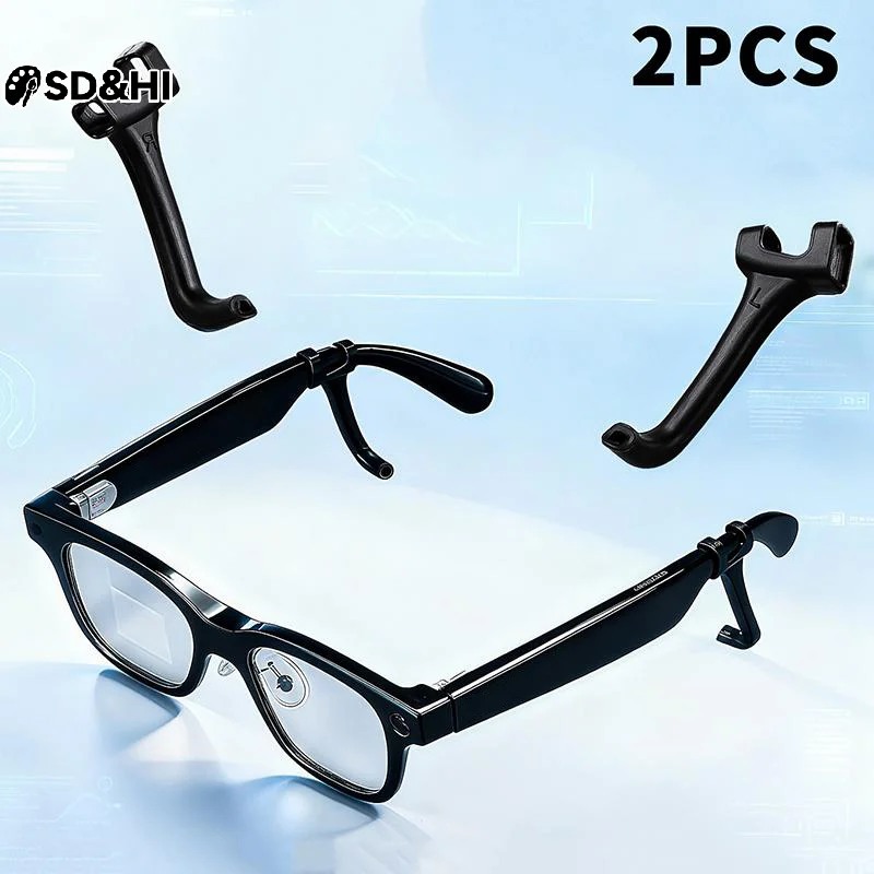 Voice Focus Privacy Ear Tips Silicone Amplifiers For Ray-Ban Meta(Gen1/2) Wayfarer/Skyler/Headliner Smart Glasses Accessories