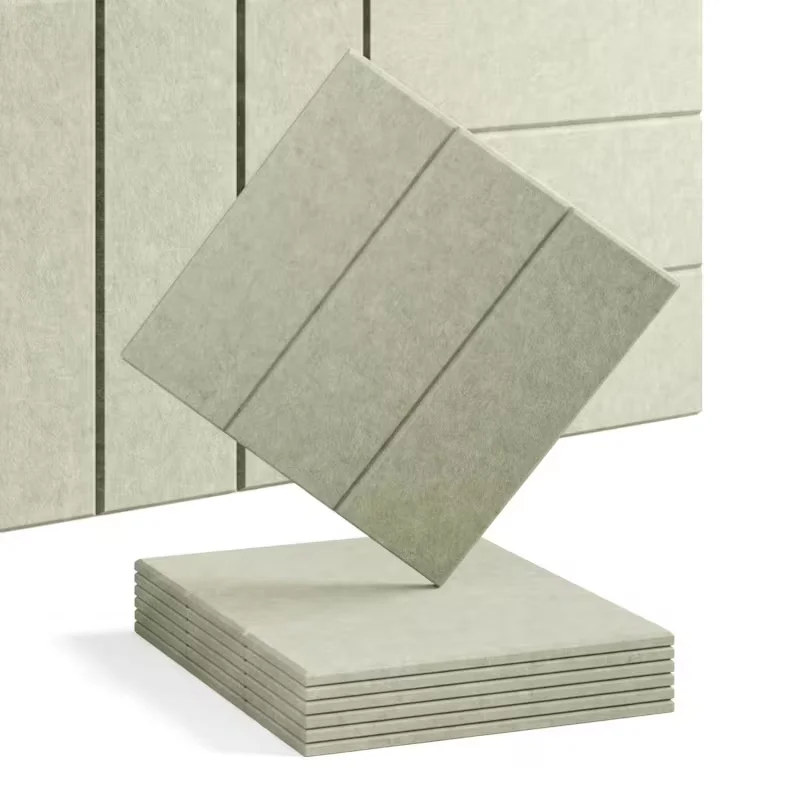 24*24cm Felt Cork Pin Note Bulletin Boards Tiles Photo Sound Proof Corcho Pared Acoustic Wall Panel for Wall Home Office Decor