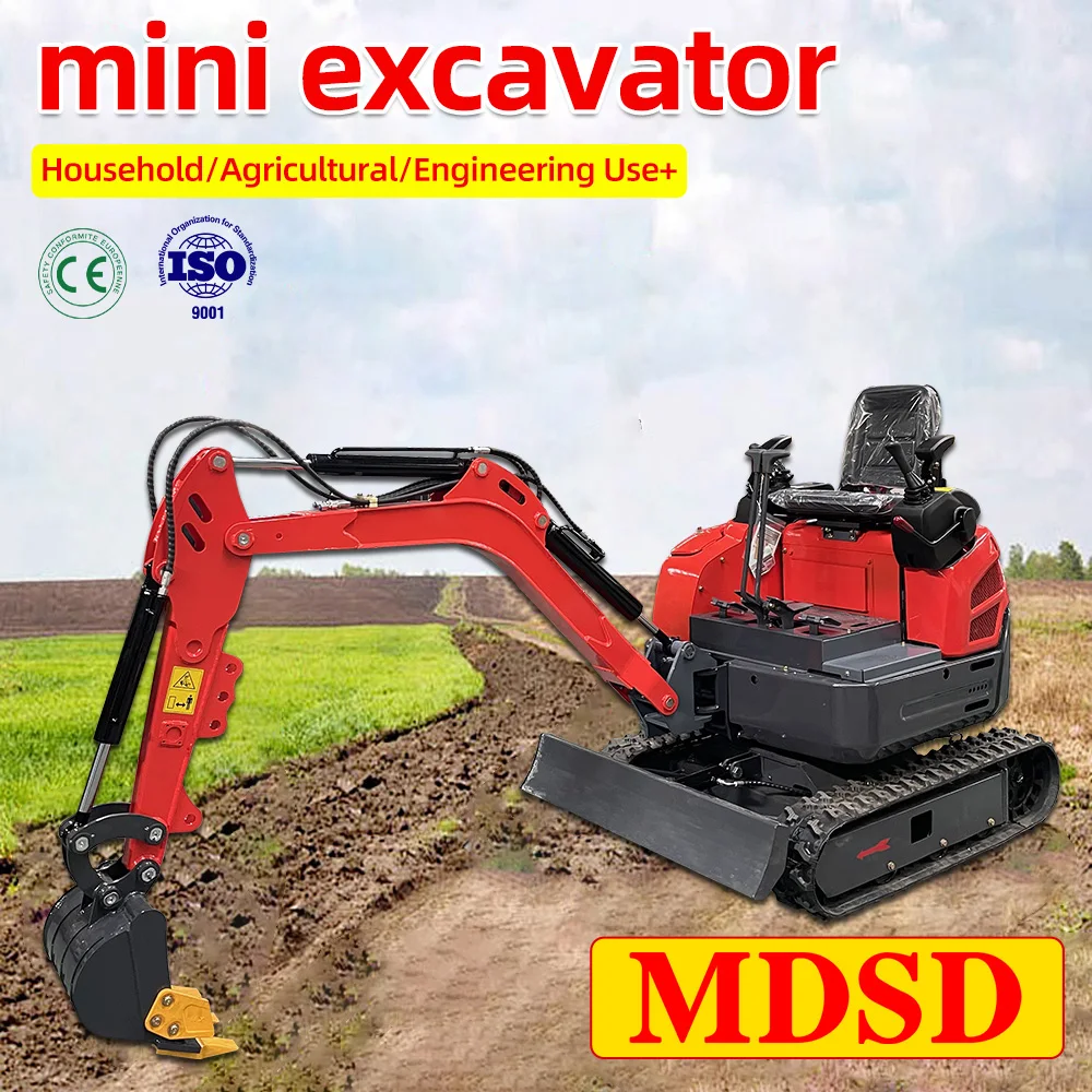 Mini escavatore per Kubota con mini escavatore cingolato idraulico a basso prezzo EPA/EURO 5 Piccolo escavatore da utilizzare per terreni agricoli domestici