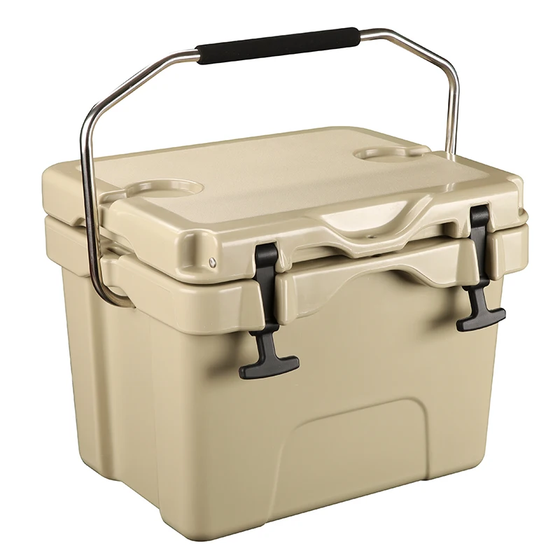 Portable Thermal Insulated Cooler Box for Beer and Cans Letter Patterned Ice Chest