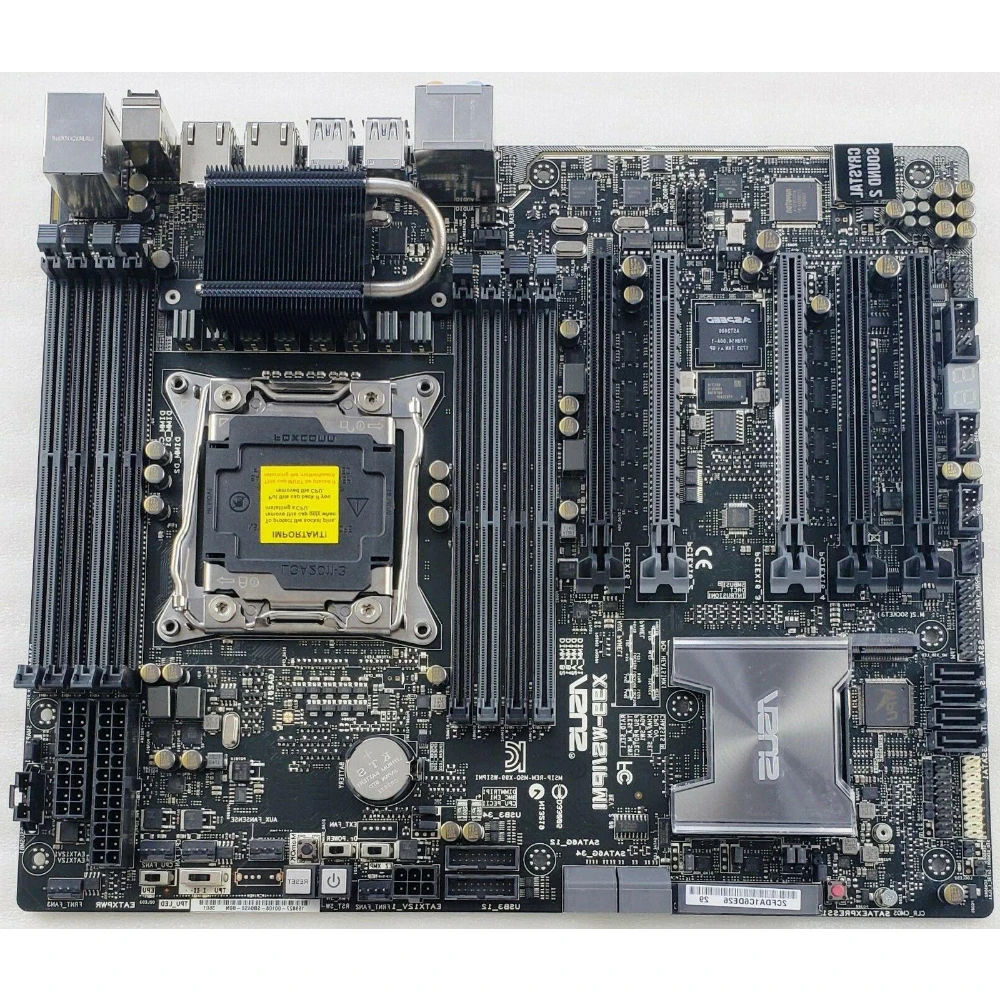 Imagem -04 - Ipmi Mainboard Suporta para Intel Xeon E51620-v3 E5-1630-v3 E5-1650-v3 E5-1660-v3 E52620-v3 Cpu 8x Ddr4 Dimm Asus-x99-ws