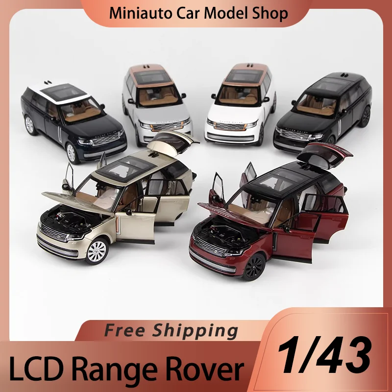

New In Stock Lcd 1:43 Range Rover Full Open Simulation Alloy Miniature Die-Casting Car Model Customized Kids Toys Gifts Ornament