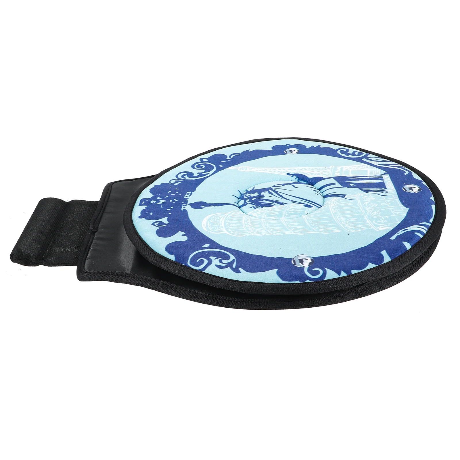 

Swivel Cushion Seat for Car Elder Pregnant 360 Degree Rotation Reusable Dark Soft Comfort Multi Function Cloth Mat Pad
