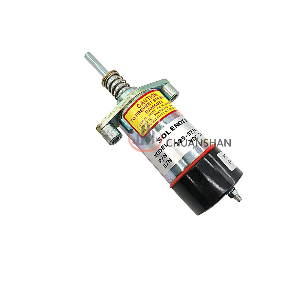 

125-5774 Construction Machinery Parts for E32B E325C 3114 3126 Engine Shut-off Solenoid Valve Switch 24V 1255774