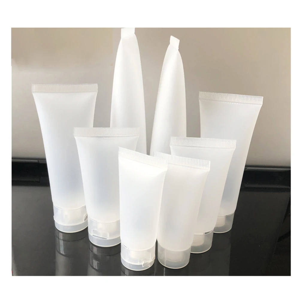 

5Pcs 100Ml Empty Tube Bottles Refillable for Travel Lotion Shampoo Body Wash Leak Proof Container for Hand Creme