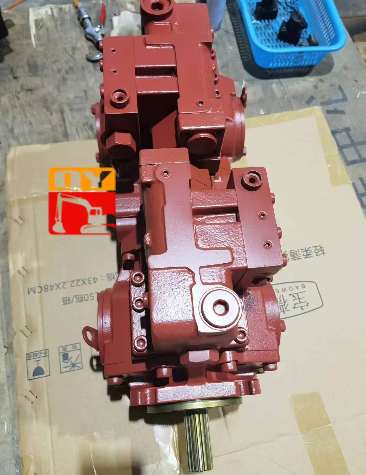 High Quality Hydraulic Pump 235-60-11100 2356011100 Pump Assy for Grader GD825A-2E0 GD825A-2 GD805A-1 in Stock for Sale