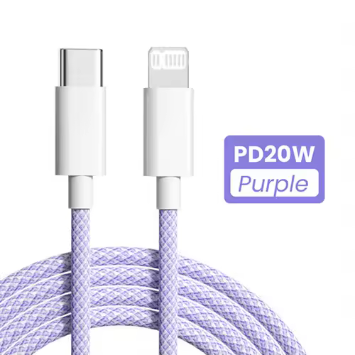 PD 20W USB C Cable For iPhone 14 13 12 11 Pro Max Xs 8 Plus iPad Wire 3A Fast Charging Cord Type C Data Cable for iPhone - Image 8