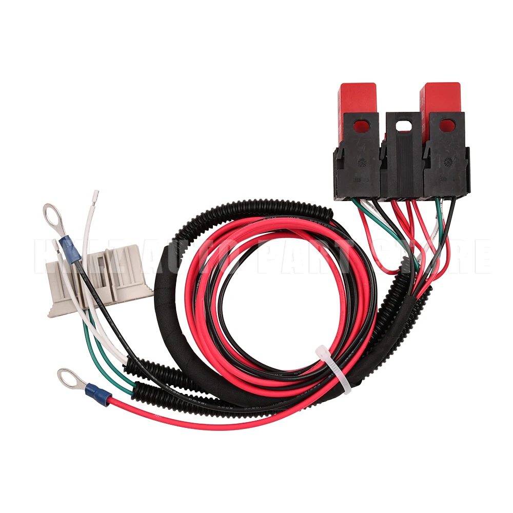 For Fiat Panda Van 169 2003-2013 1 Set Fari Anabbaglianti Repair Connector Wiring Harness Kit 71745167 7100659
