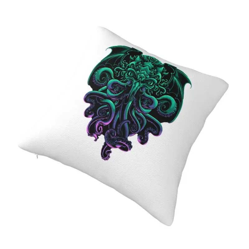 Custom Cool H.P. Lovecraft Cthulhus Luxury Throw Pillow Covers The Old God of R'lyeh Cushion Cover