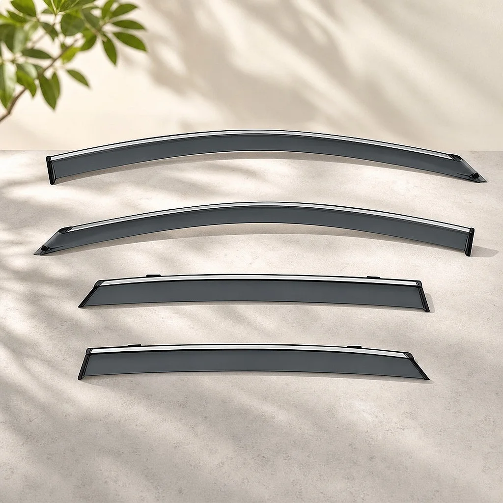 

For Hyundai Kauai 2017-2022 Window Visor Rain Sun Shade Side Shield Car Auto Accessories Styling