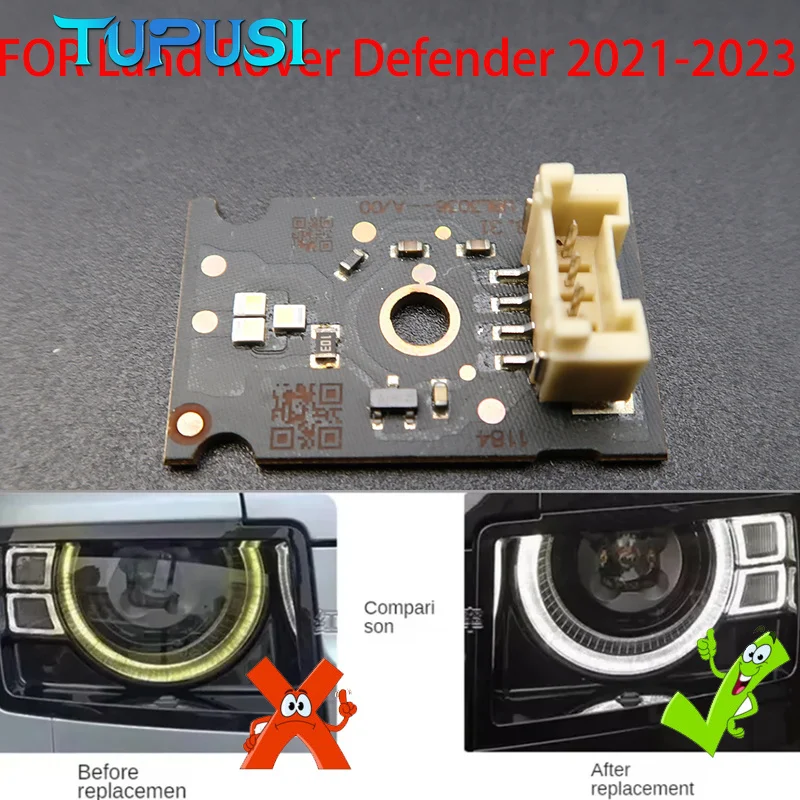 Car Headlight DRL Chip for Land Rover Defender 20-2023 Circuit Board Light Source Board Light Microchip White Light Ballast Chip