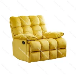 Electric single person sofa cabin, living room, multifunctional balcony, sleeping cloud fabric, lazy rocking chair