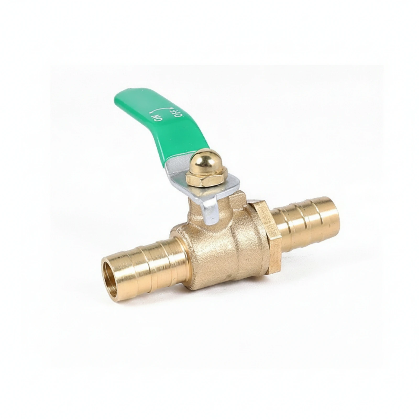 Hose Barb Ball Valve Heavy-Duty Ball Valve with Lever Handle Hose Barb Fitting Leak-Unobstructed Plumbing Part Reliable