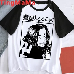 Japanese Anime Tokyo Revengers T Shirt Men Kawaii Cartoon Tokyo Avengers T-shirts Funny Harajuku Unisex Tops Graphic Tees Male