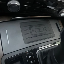 15W Car wireless charger fast mobile phone charger charging plate charging holder for Audi A6 C7 S6 RS6 A7 S7 RS7 2012-2018