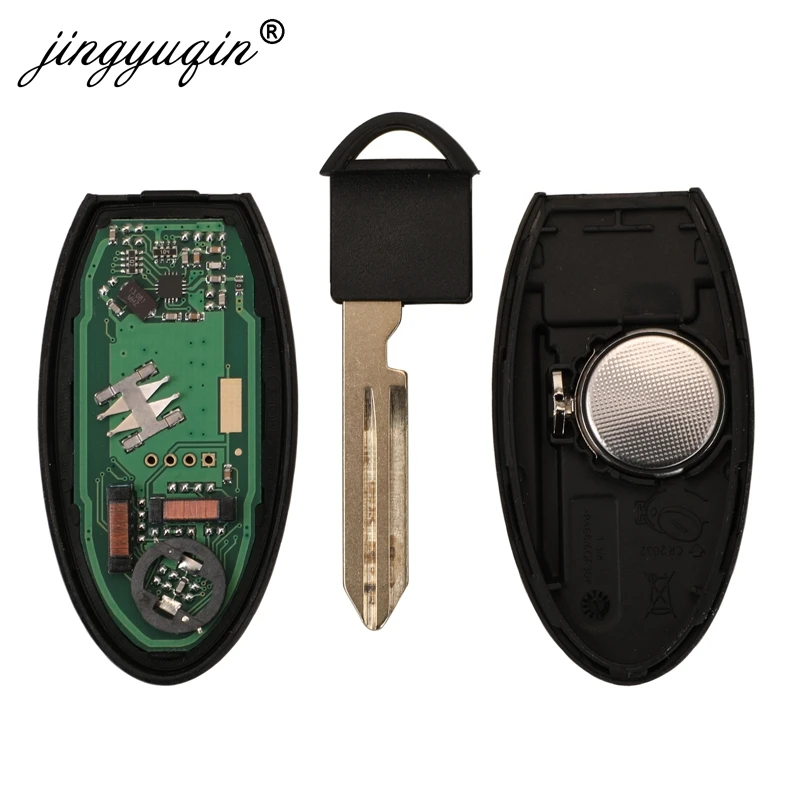 jingyuqin S180144106 433MHz 4A-PCF7953M Keyless Smart Remote Car Key Fob For Nissan Rogue X-Trail 2014 2015 2016 KR5S180144106