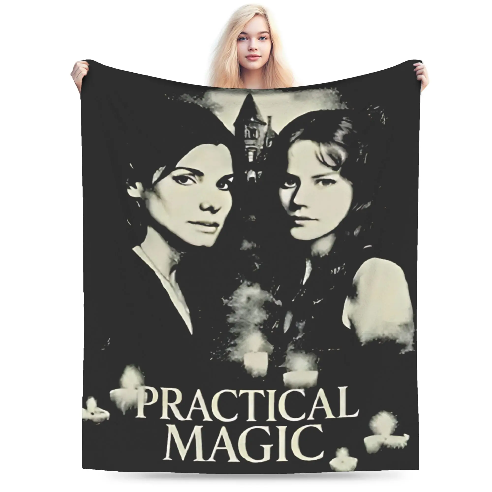Practical Magic Witchcraft Occult Movie Fan Gothic Witchy Accessories Blankets Super Soft Fleece  Throw Blanket Relax Bedspreads
