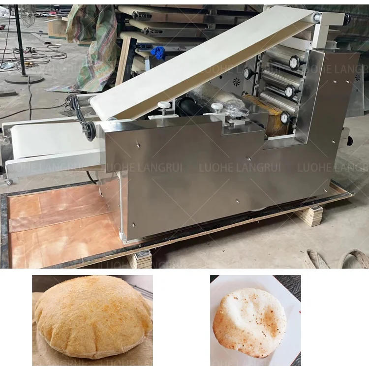 Pan de tortilla árabe automático comercial eléctrico de Pita/forma automática de base de masa de pizza