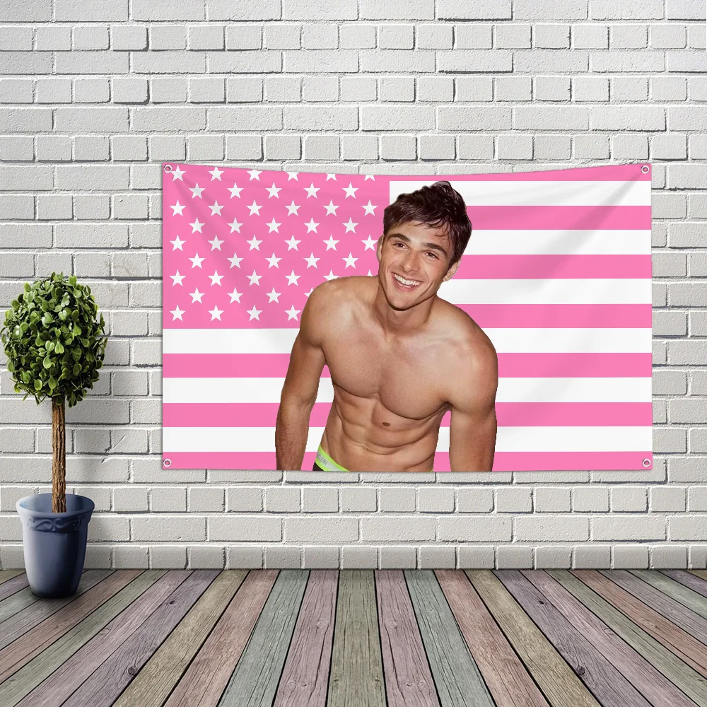 J-Jacob E-Elordi American Flag Large Size Shop Art Promotion Advertising Booth Flag Hanging Banners