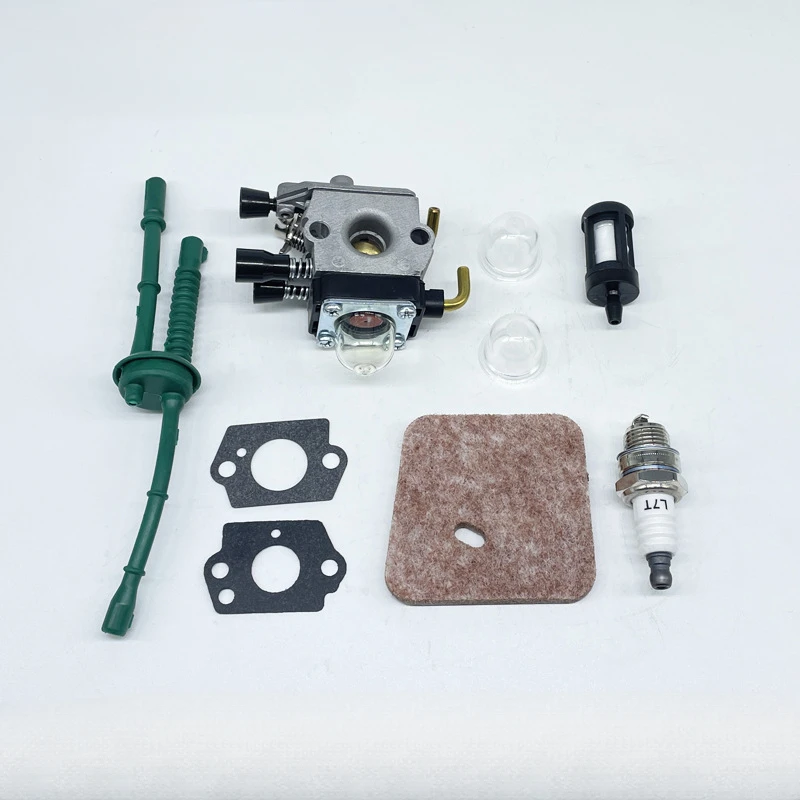 لأجزاء جزازة العشب FS55 38 45 46 المكربن إسفنجة مرشحة الهواء أنبوب الوقود KM55 فقاعة الزيت Lll #2