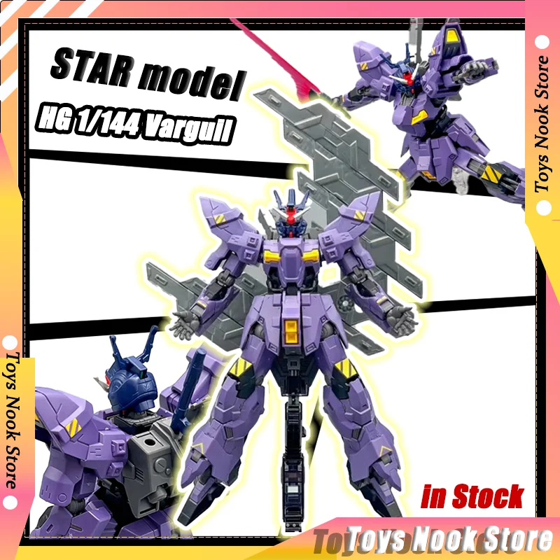 ฟิกเกอร์ STAR HG 1/144 วาร์กีล พร้อมหัวพิเศษ ชุดประกอบโมเดลไซโคเพลท แอคชั่นฟิกเกอร์ หุ่นยนต์ อนิเมะ ของเล่นเด็ก ของขวัญ