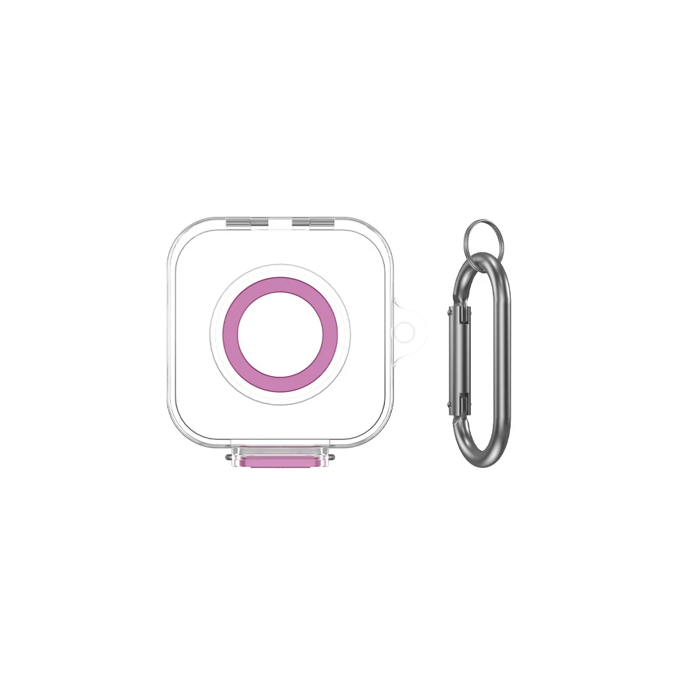 Charger Cover for Oura Ring Fifth Generation and Generation ABS Protective Case 6.3x6.2x2.3cm Easy Carry Storage Solution