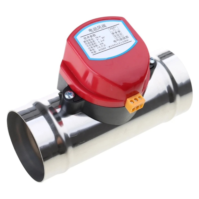 Válvulas ventilação motorizadas aço 220V, válvulas controle volumes ar, duto ar, válvulas amortecedoras