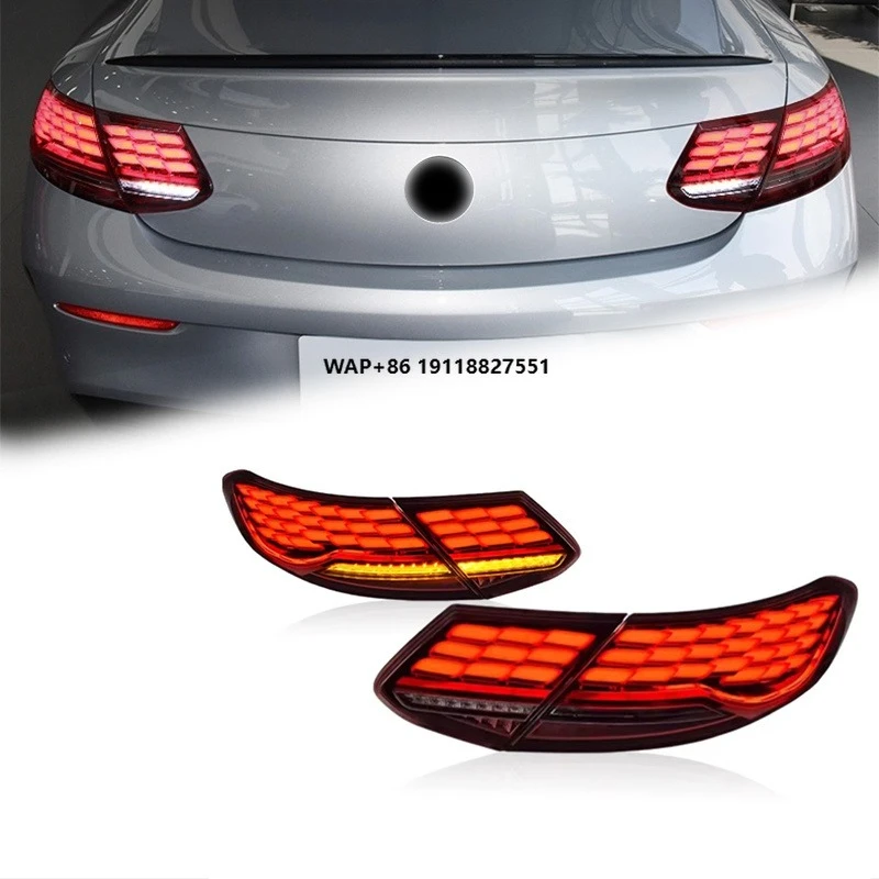 

FT Car Lights For C-Class W205 Coupe 2016-2023 LED Tail Lamp Dynamic Turn Signal Light Car Taillights Assembly